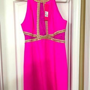 Lilly Pulitzer Layne Stretch Shift Dress - NWT - Size 14